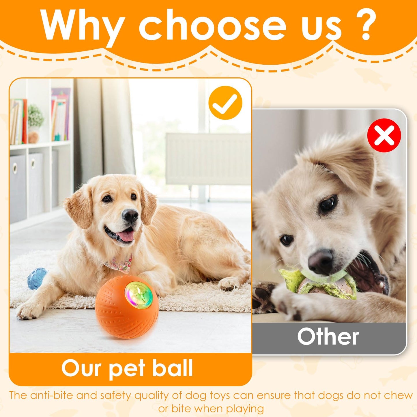 Bouncy Buddy: Fun Pet Play Ball